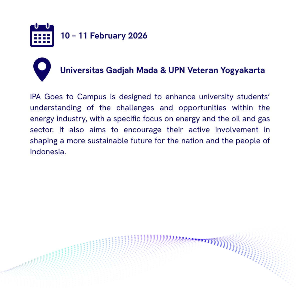 IPA Goes to Campus IPA CONVEX 2026